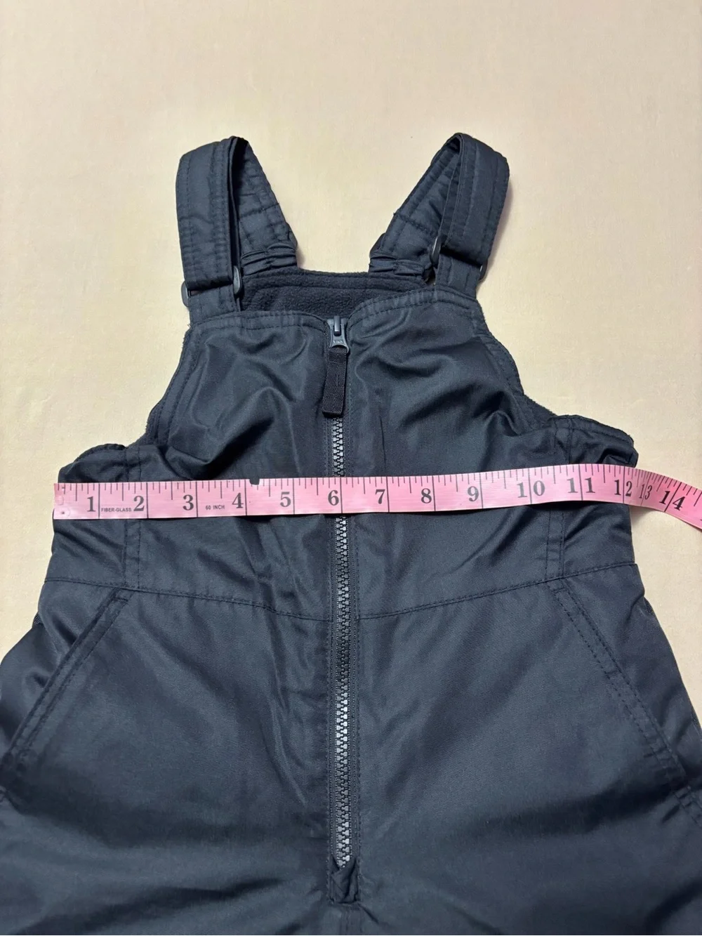 Cat & Jack Black Kids Snow Bib Overalls Size XS